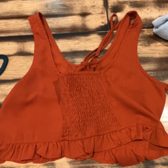 Fall colored crop top - Picture 2 of 2